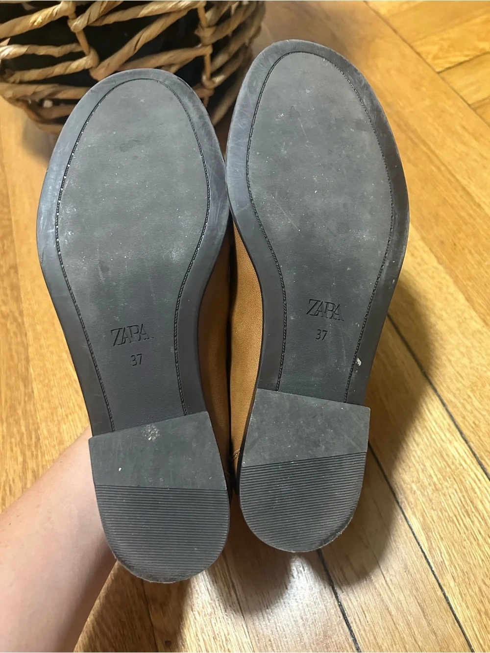 Zara loafers